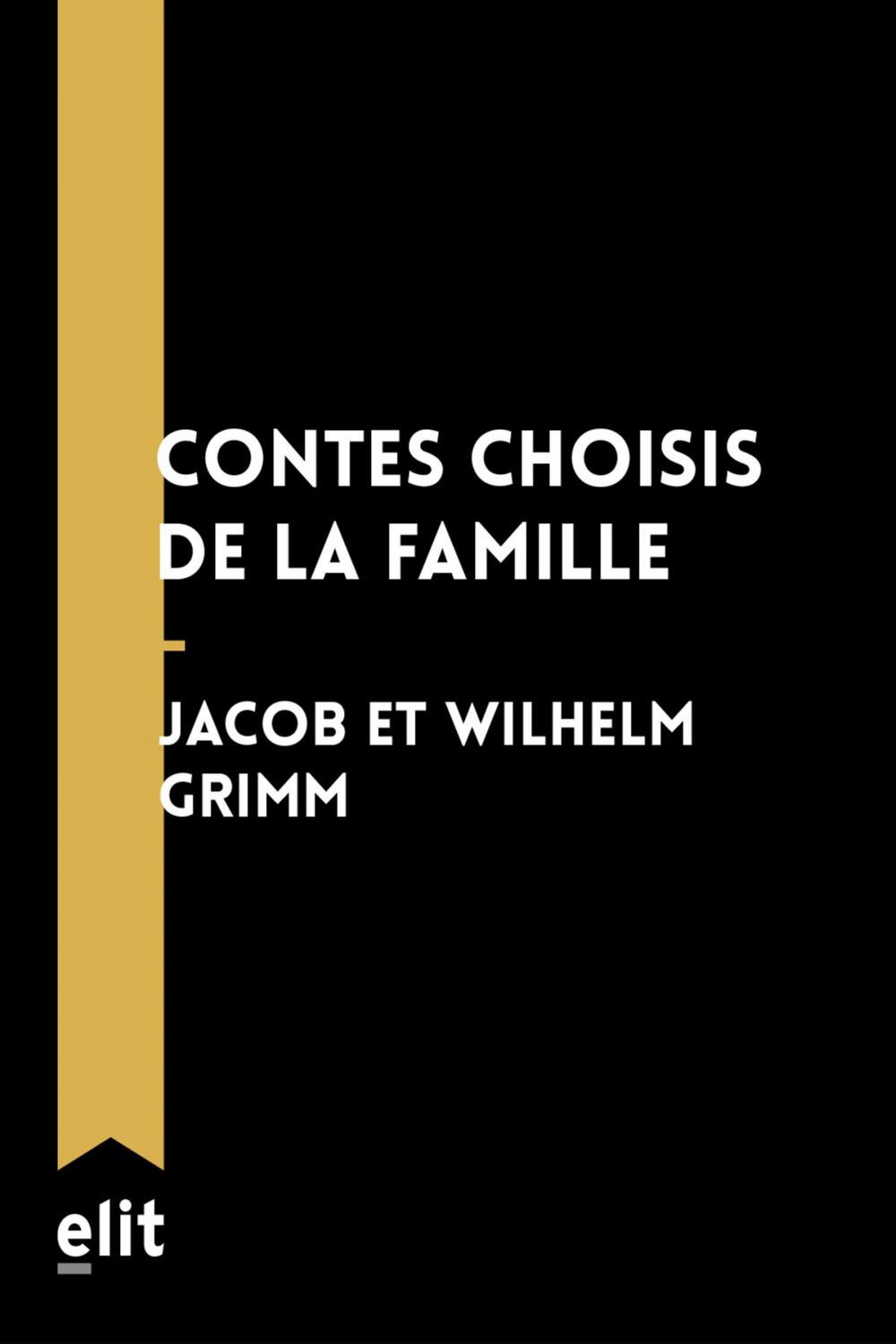 Big bigCover of Contes choisis de la famille