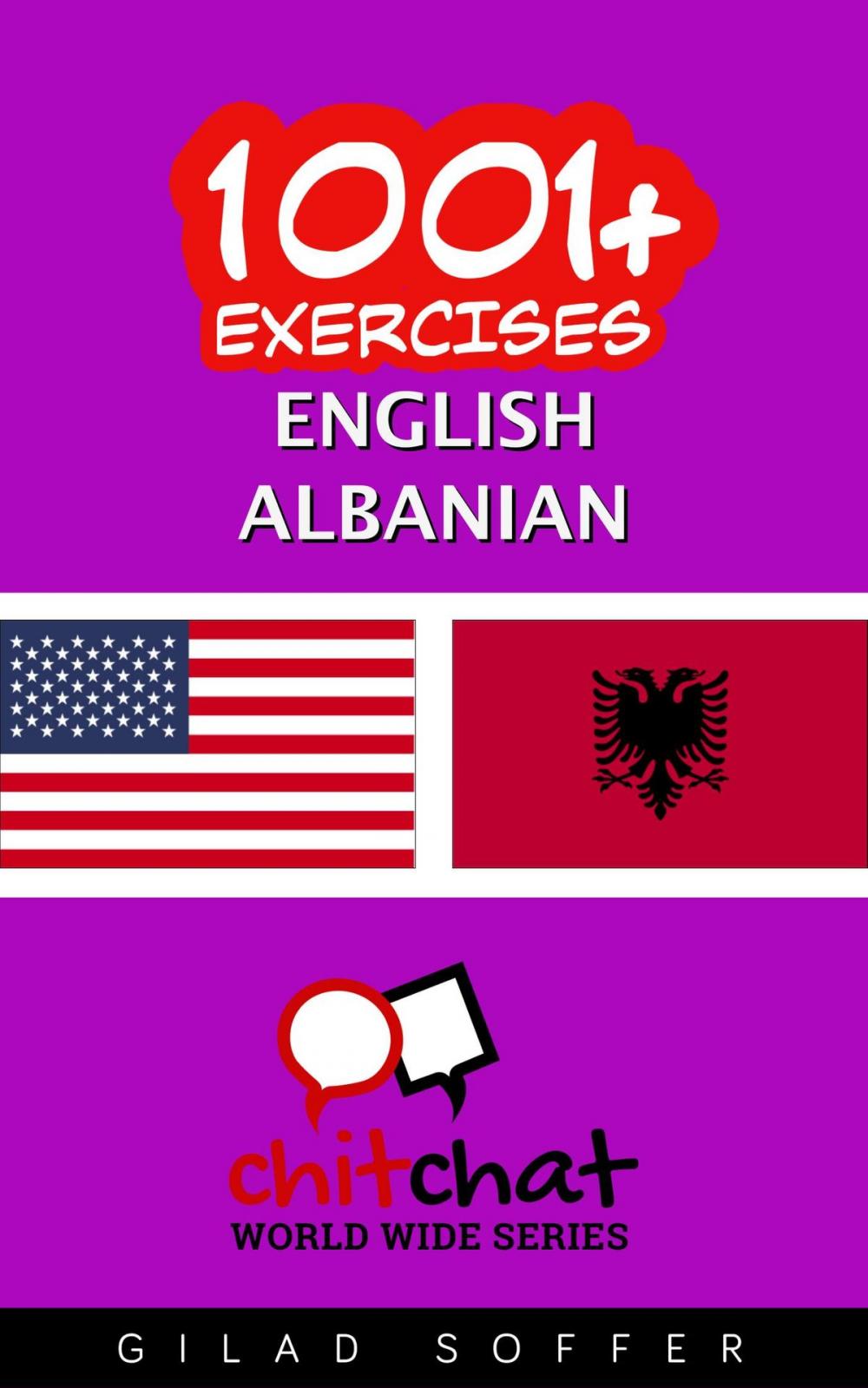 Big bigCover of 1001+ Exercises English - Albanian