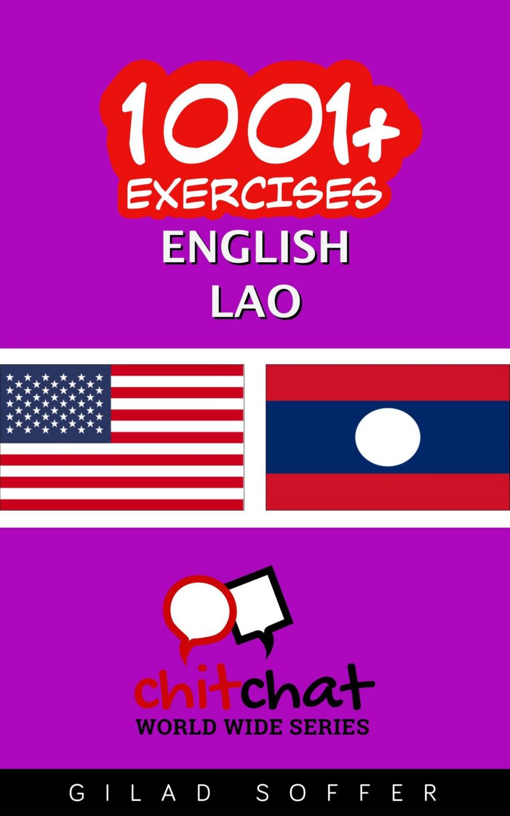 Big bigCover of 1001+ Exercises English - Lao