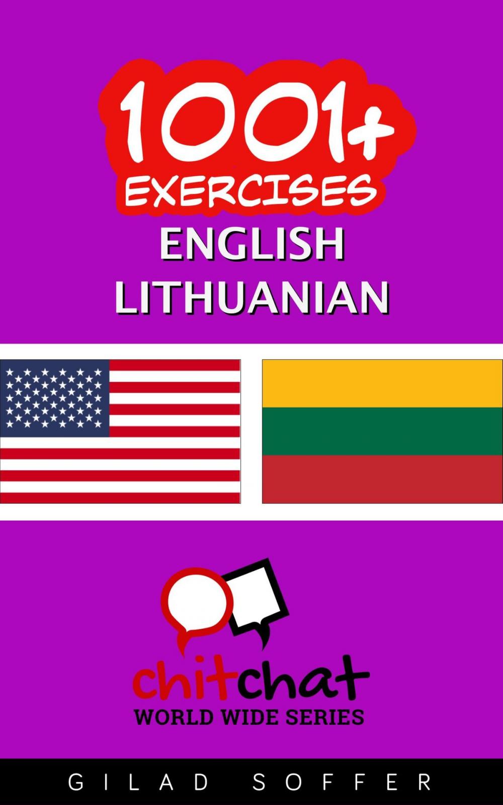 Big bigCover of 1001+ Exercises English - Lithuanian