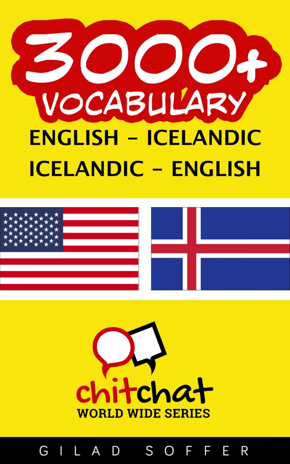 Big bigCover of 3000+ Vocabulary English - Icelandic