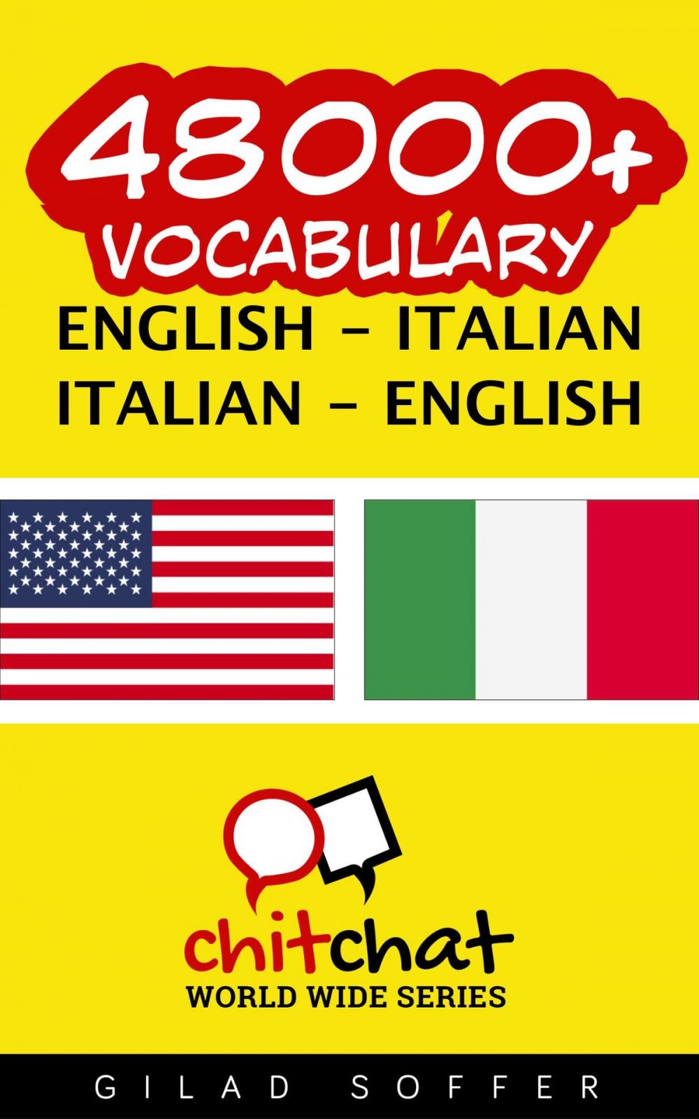 Big bigCover of 48000+ Vocabulary English - Italian