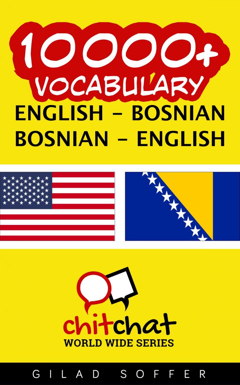 Big bigCover of 10000+ Vocabulary English - Bosnian