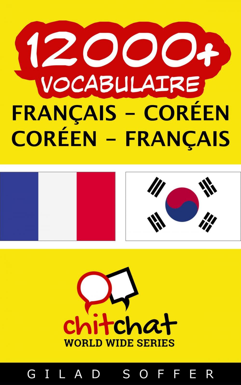 Big bigCover of 12000+ vocabulaire Français - Coréen