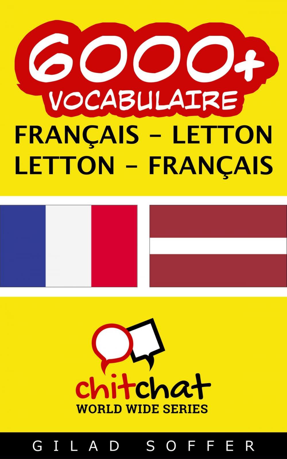 Big bigCover of 6000+ vocabulaire Français - Letton