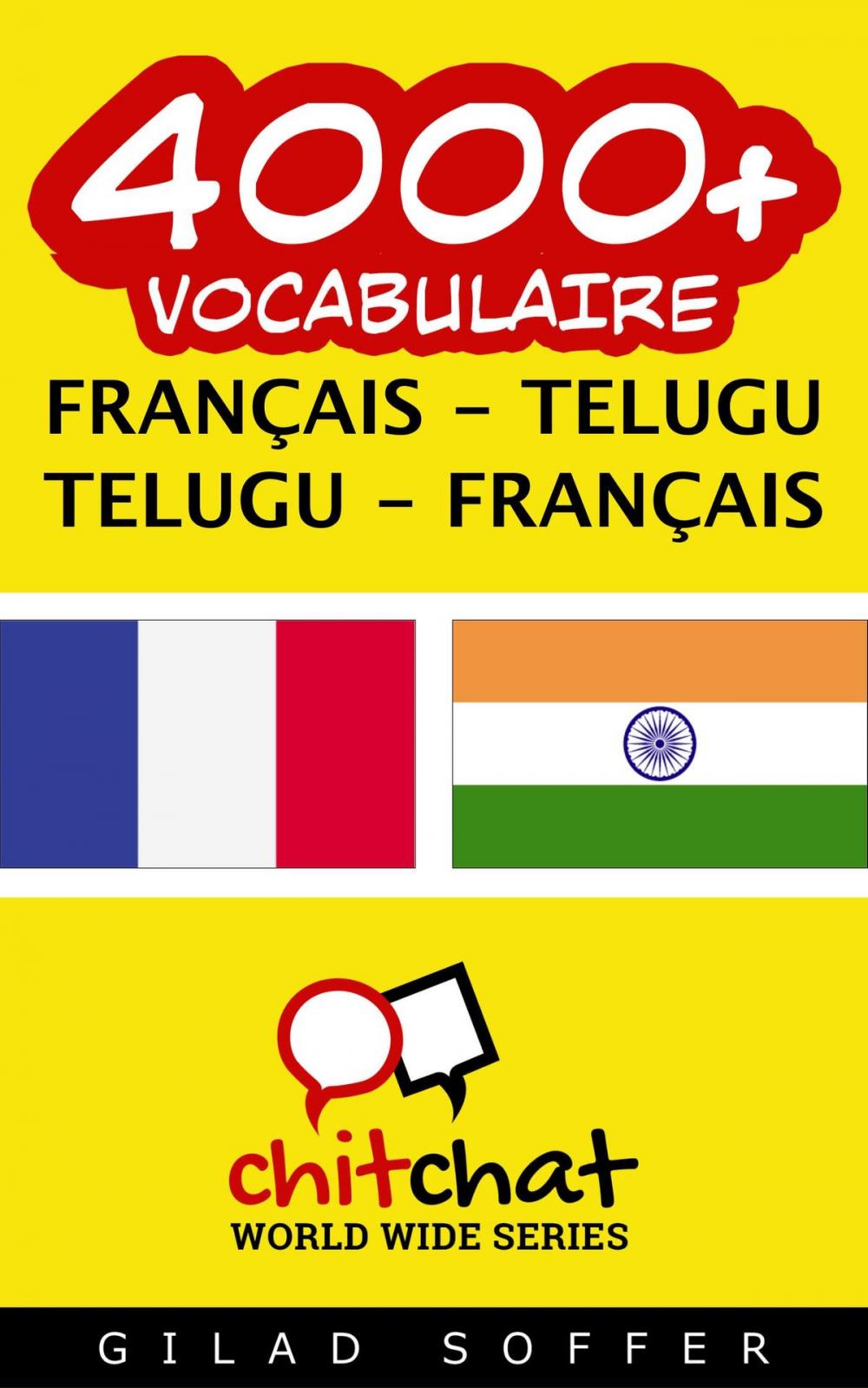 Big bigCover of 4000+ vocabulaire Français - Telugu