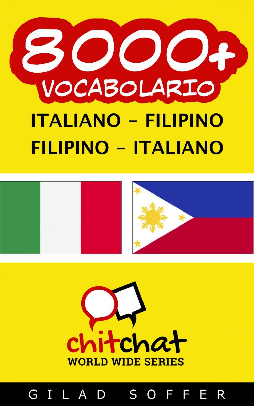 Big bigCover of 8000+ vocabolario Italiano - Filippino