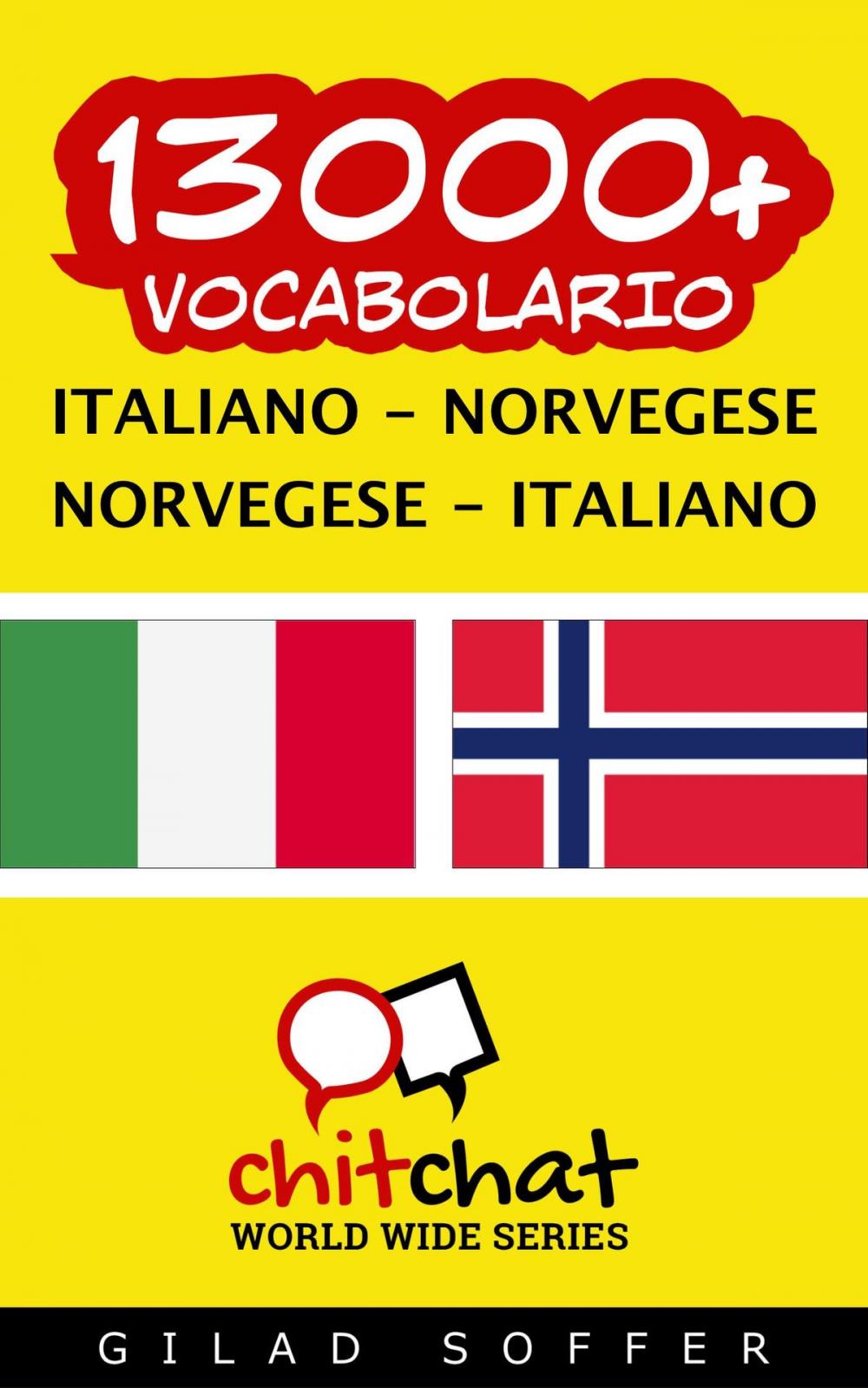 Big bigCover of 13000+ vocabolario Italiano - Norvegese