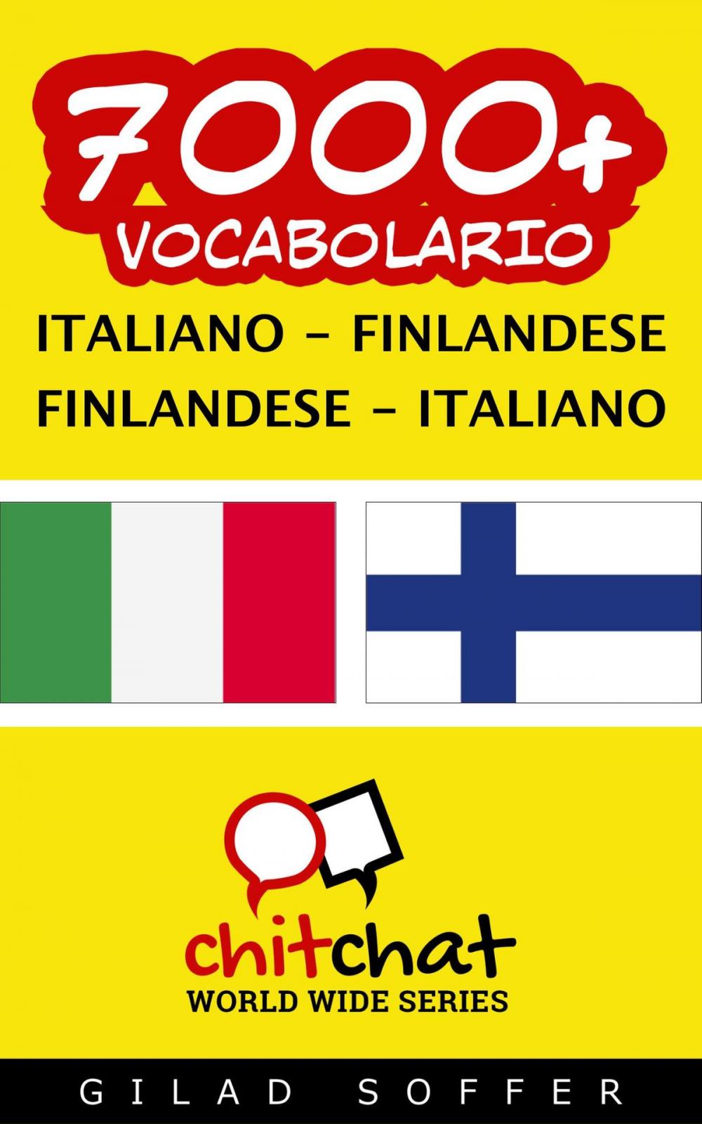Big bigCover of 7000+ vocabolario Italiano - Finlandese