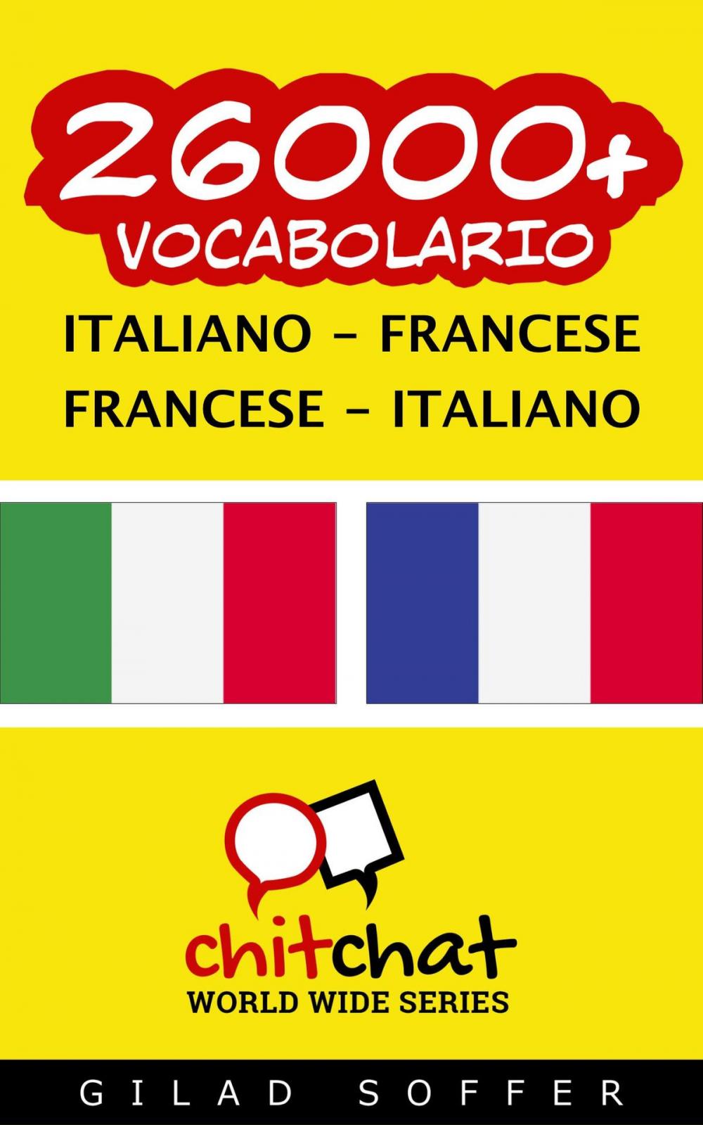 Big bigCover of 26000+ vocabolario Italiano - Francese