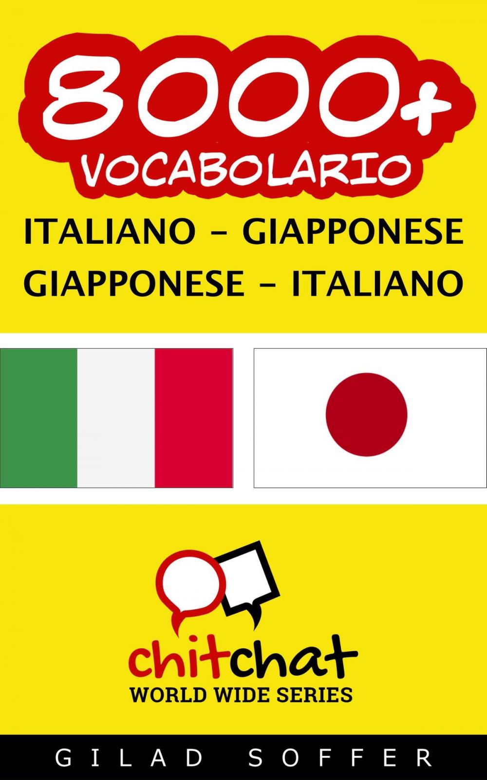 Big bigCover of 8000+ vocabolario Italiano - Giapponese