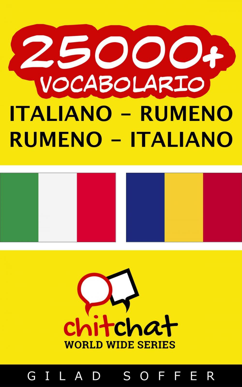 Big bigCover of 25000+ vocabolario Italiano - Rumeno