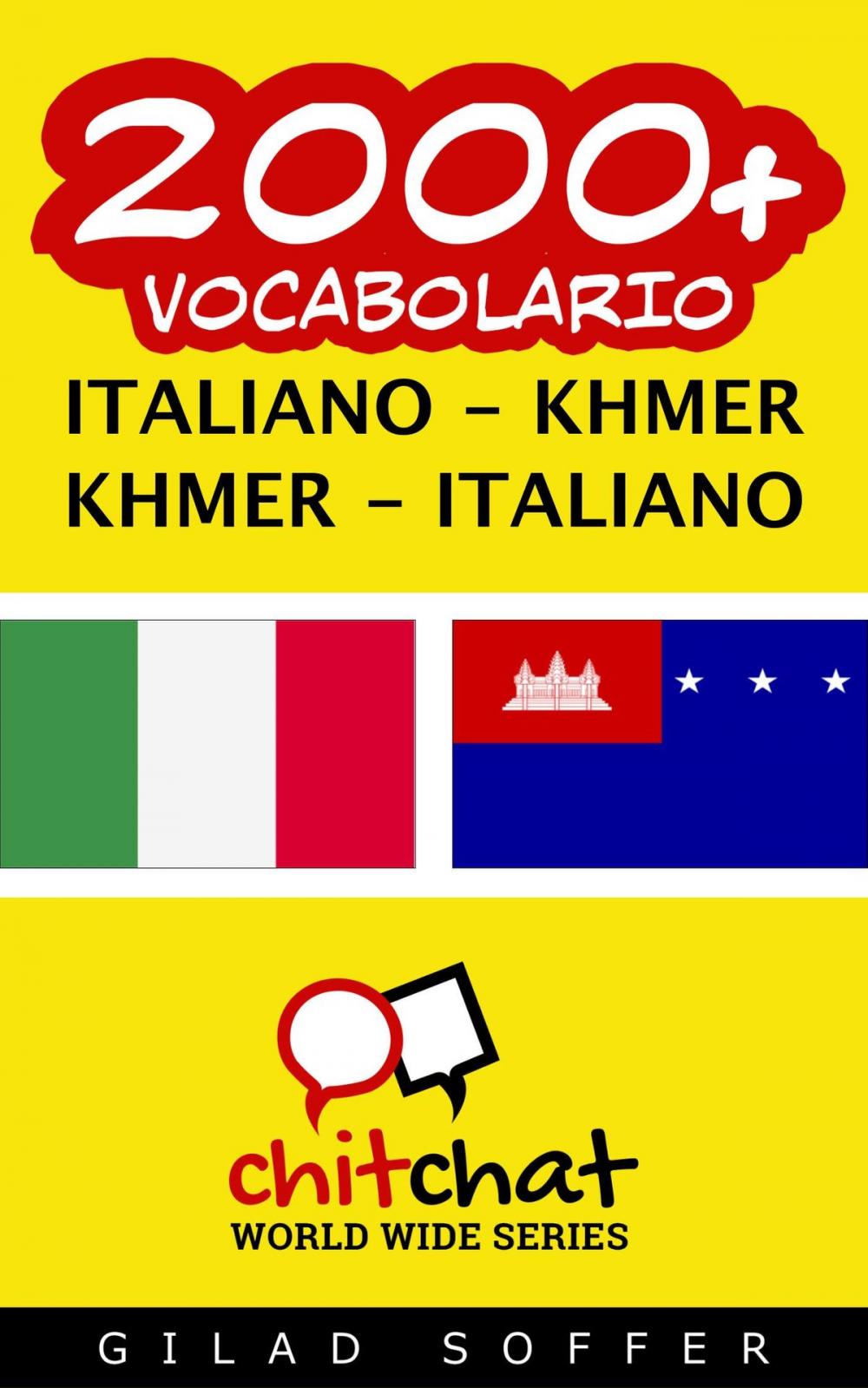 Big bigCover of 2000+ vocabolario Italiano - Khmer