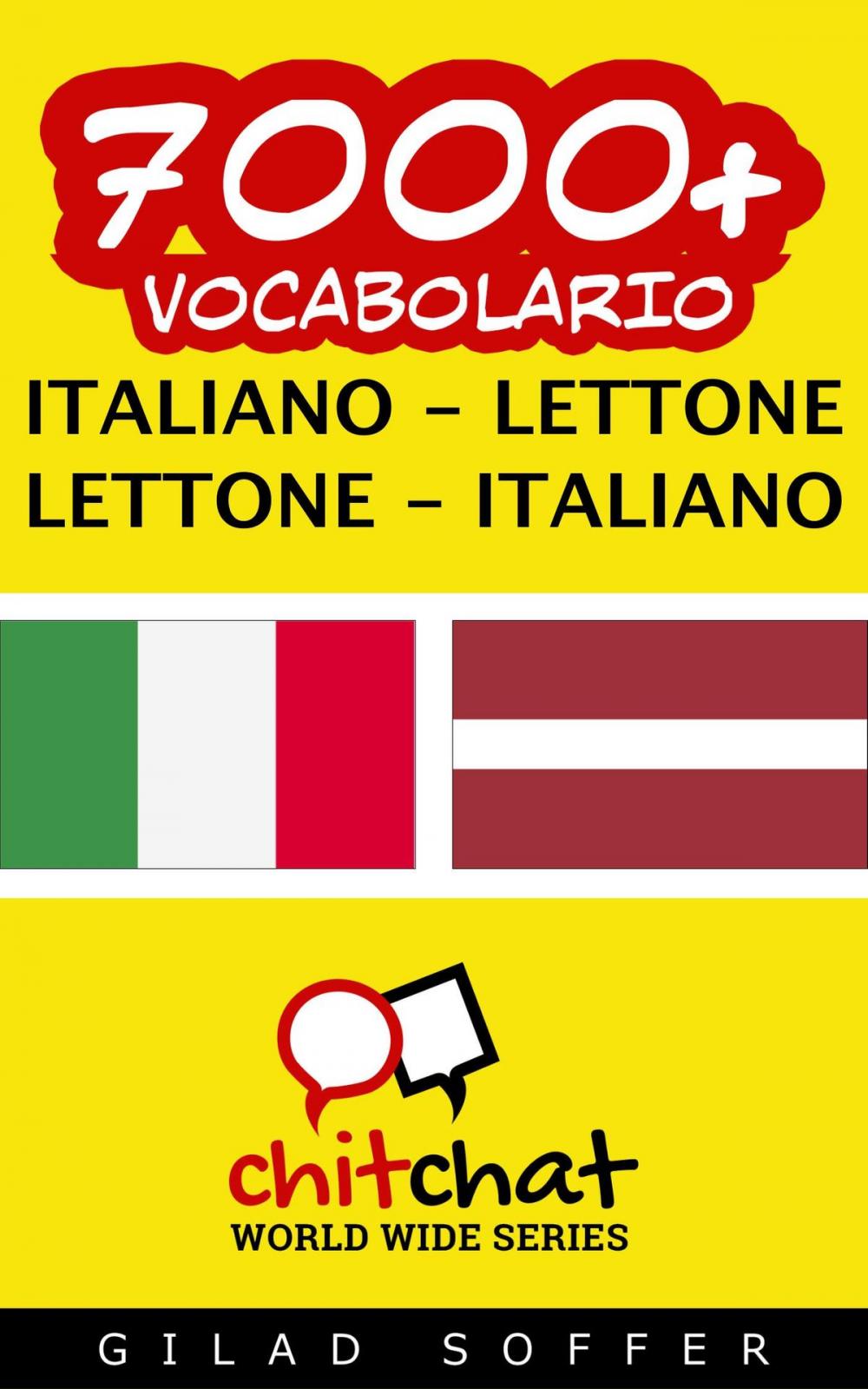 Big bigCover of 7000+ vocabolario Italiano - Lettone