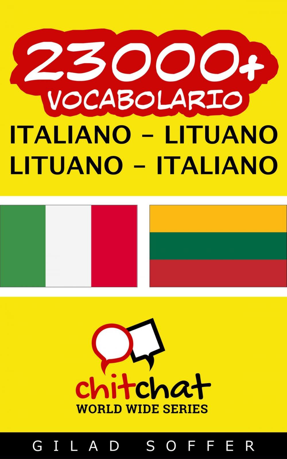 Big bigCover of 23000+ vocabolario Italiano - Lituano