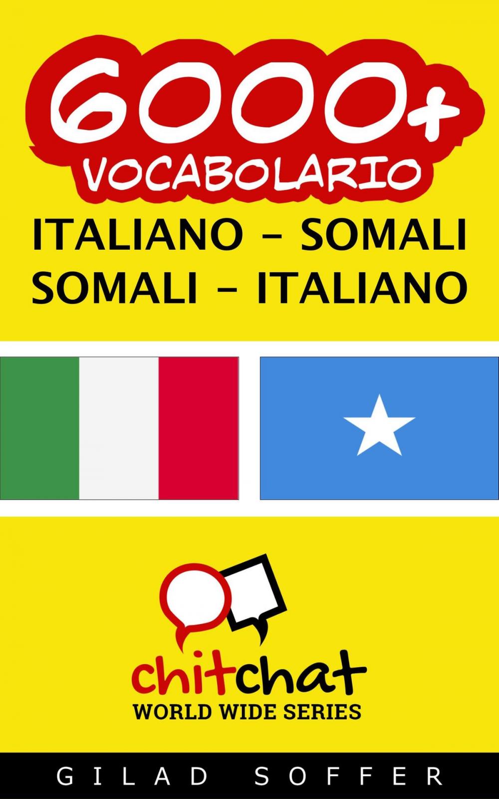 Big bigCover of 6000+ vocabolario Italiano - Somalo