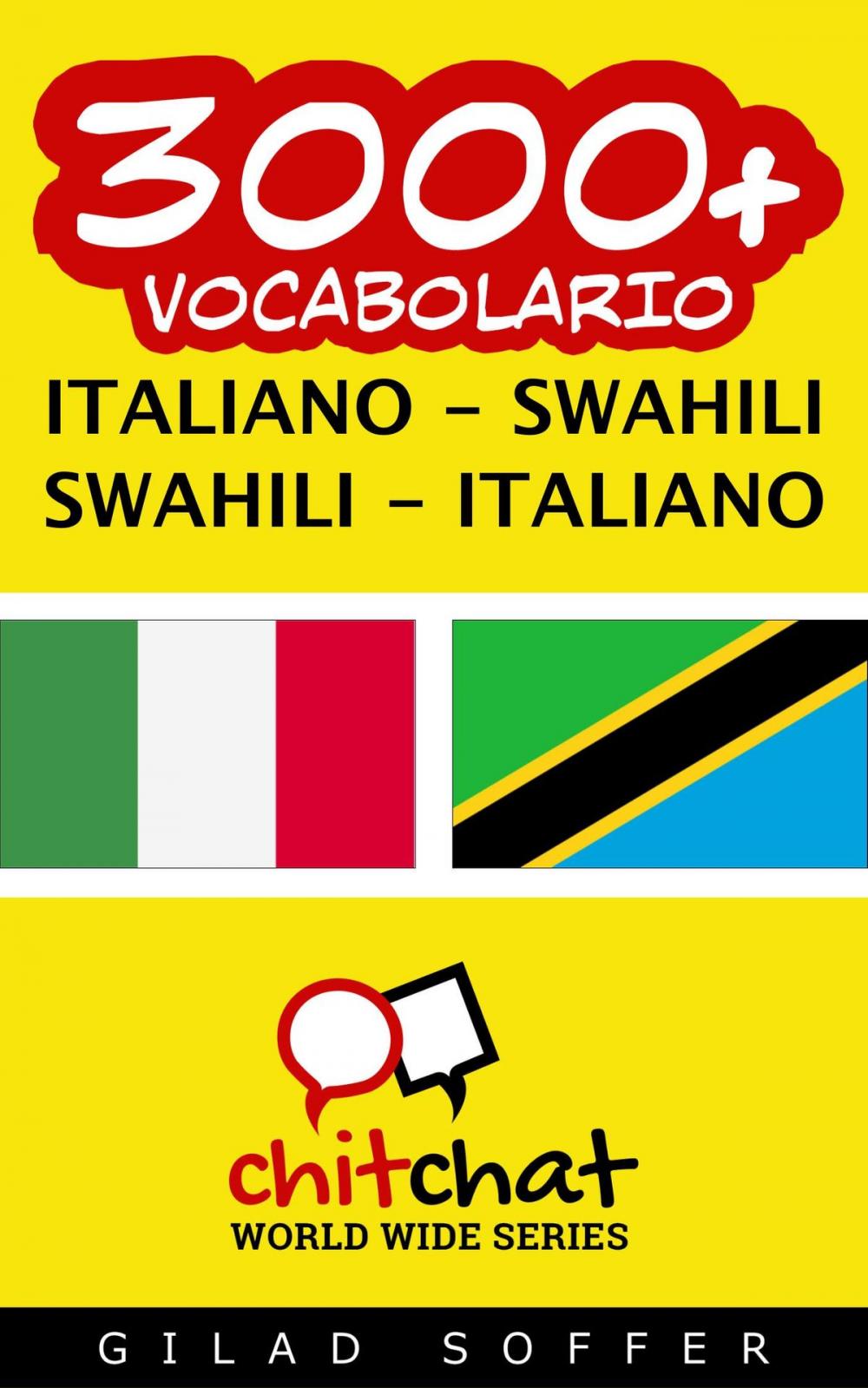 Big bigCover of 3000+ vocabolario Italiano - Swahili