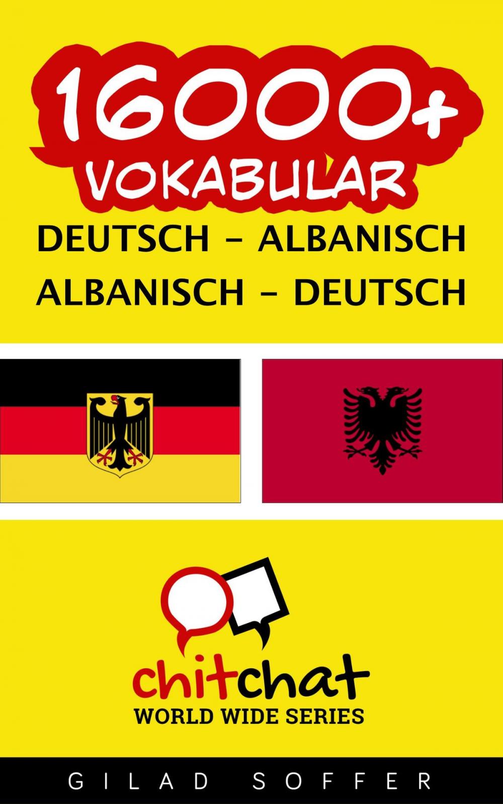 Big bigCover of 16000+ Vokabular Deutsch - Albanisch