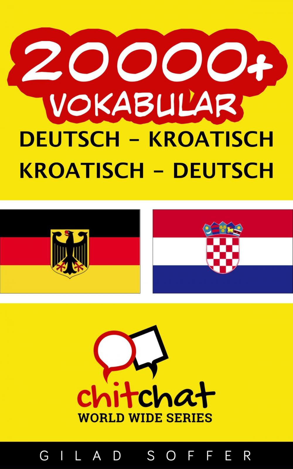 Big bigCover of 20000+ Vokabular Deutsch - Kroatisch