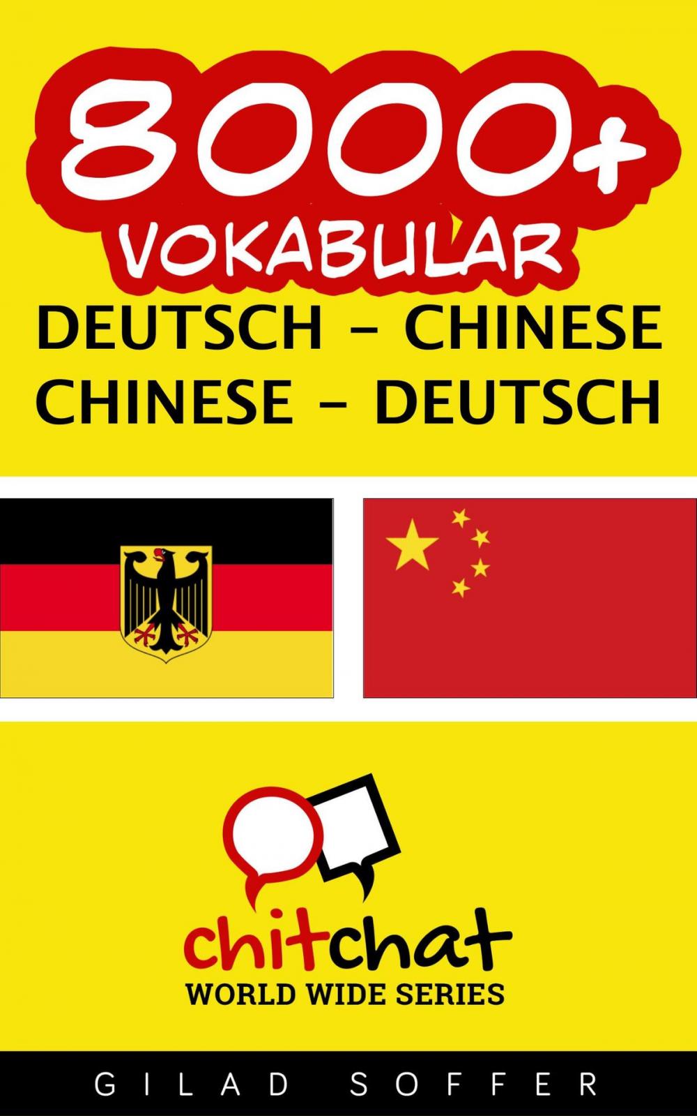 Big bigCover of 8000+ Vokabular Deutsch - Chinesisch