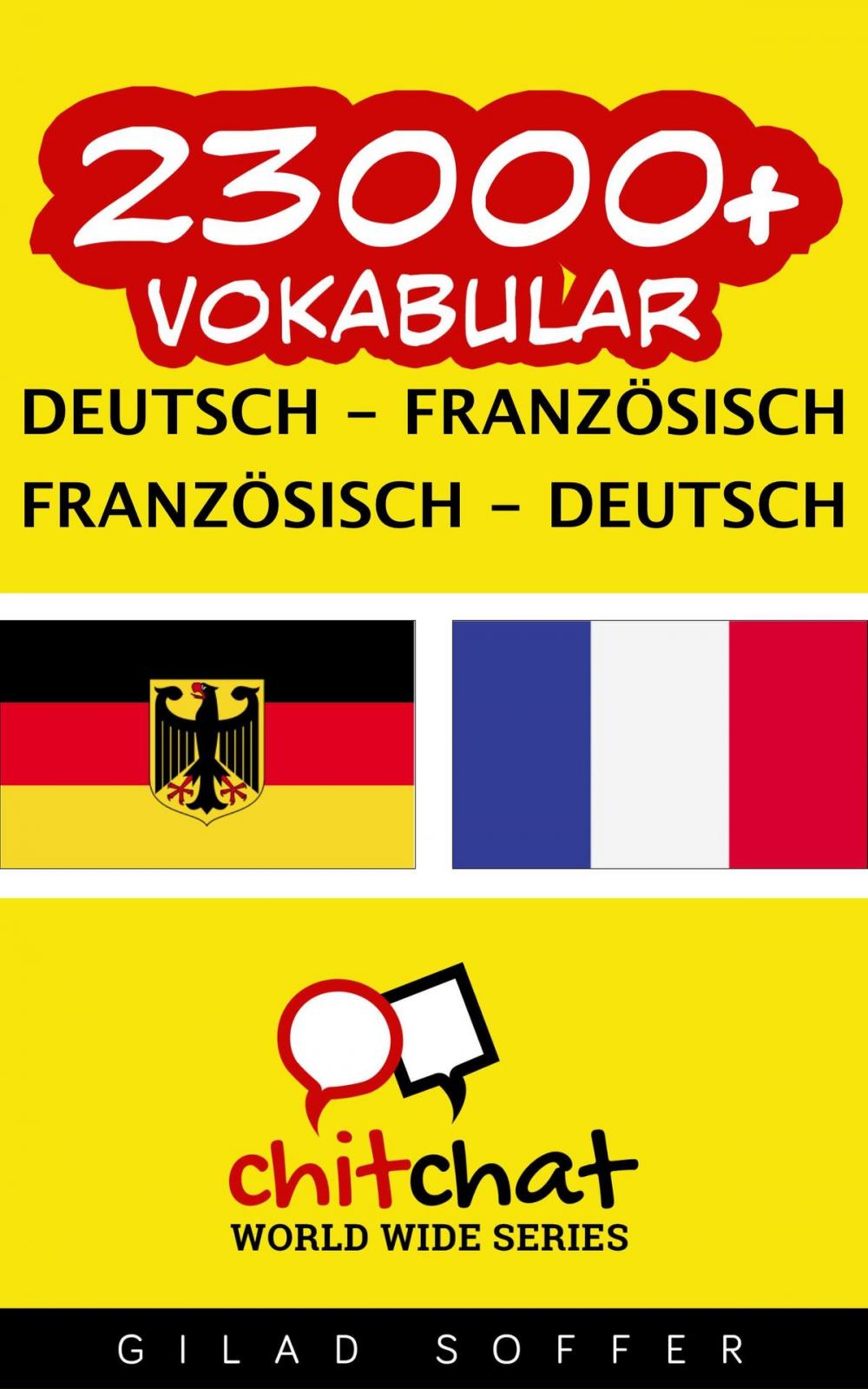 Big bigCover of 23000+ Vokabular Deutsch - Französisch