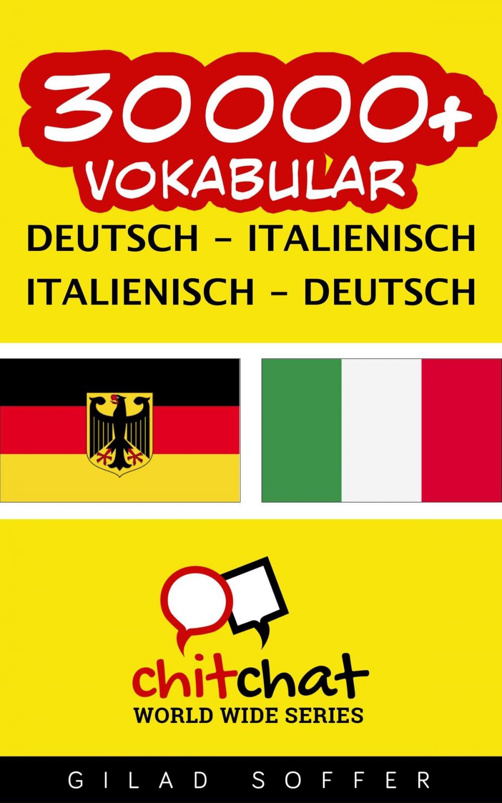 Big bigCover of 30000+ Vokabular Deutsch - Italienisch