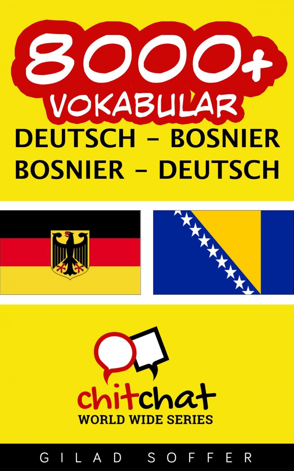 Big bigCover of 8000+ Vokabular Deutsch - Bosnier