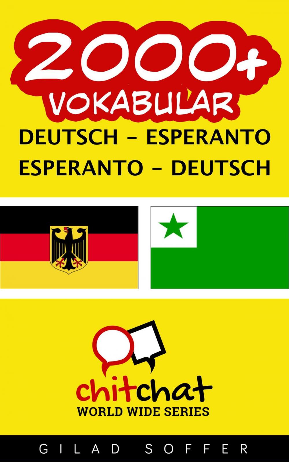 Big bigCover of 2000+ Vokabular Deutsch - Esperanto