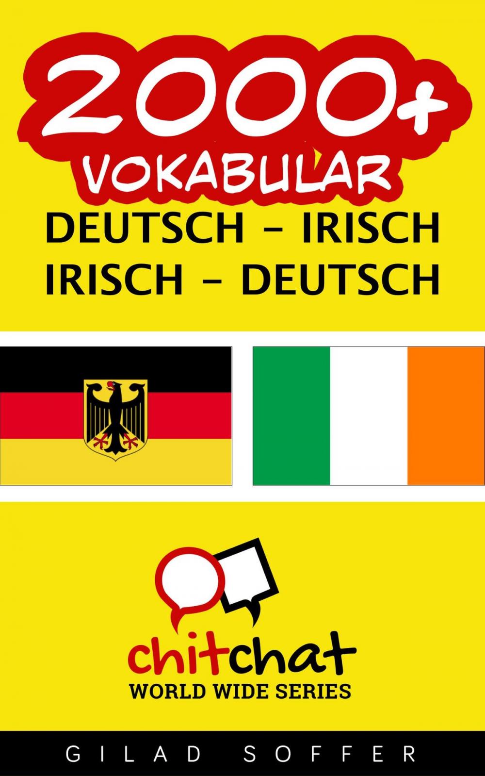 Big bigCover of 2000+ Vokabular Deutsch - Irisch