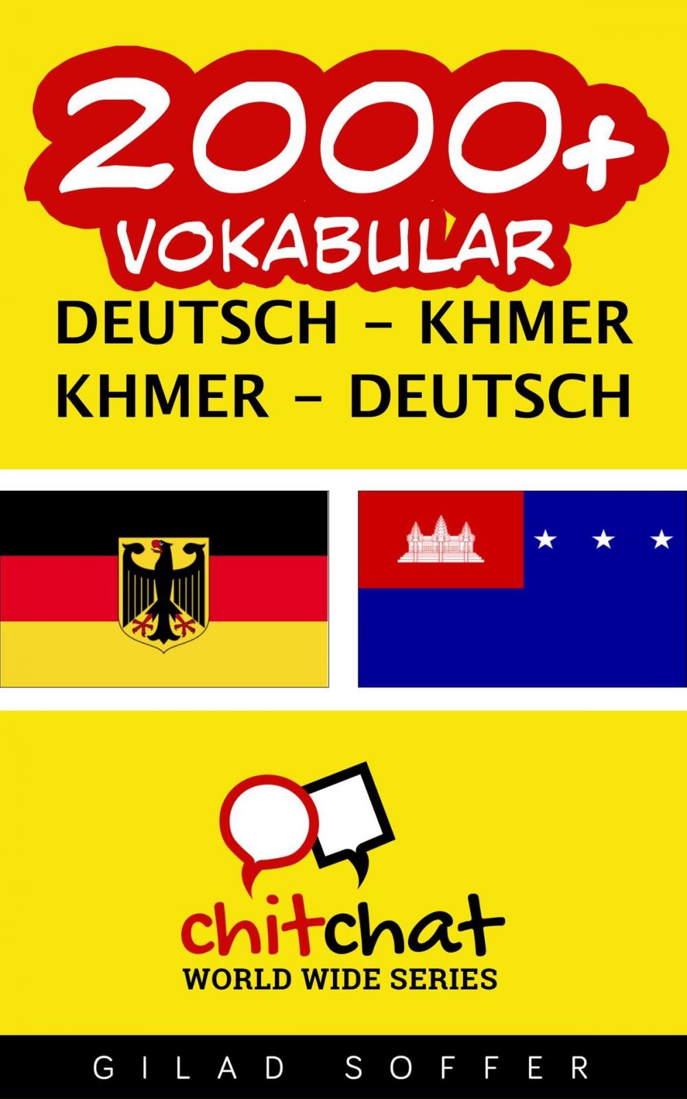 Big bigCover of 2000+ Vokabular Deutsch - Khmer