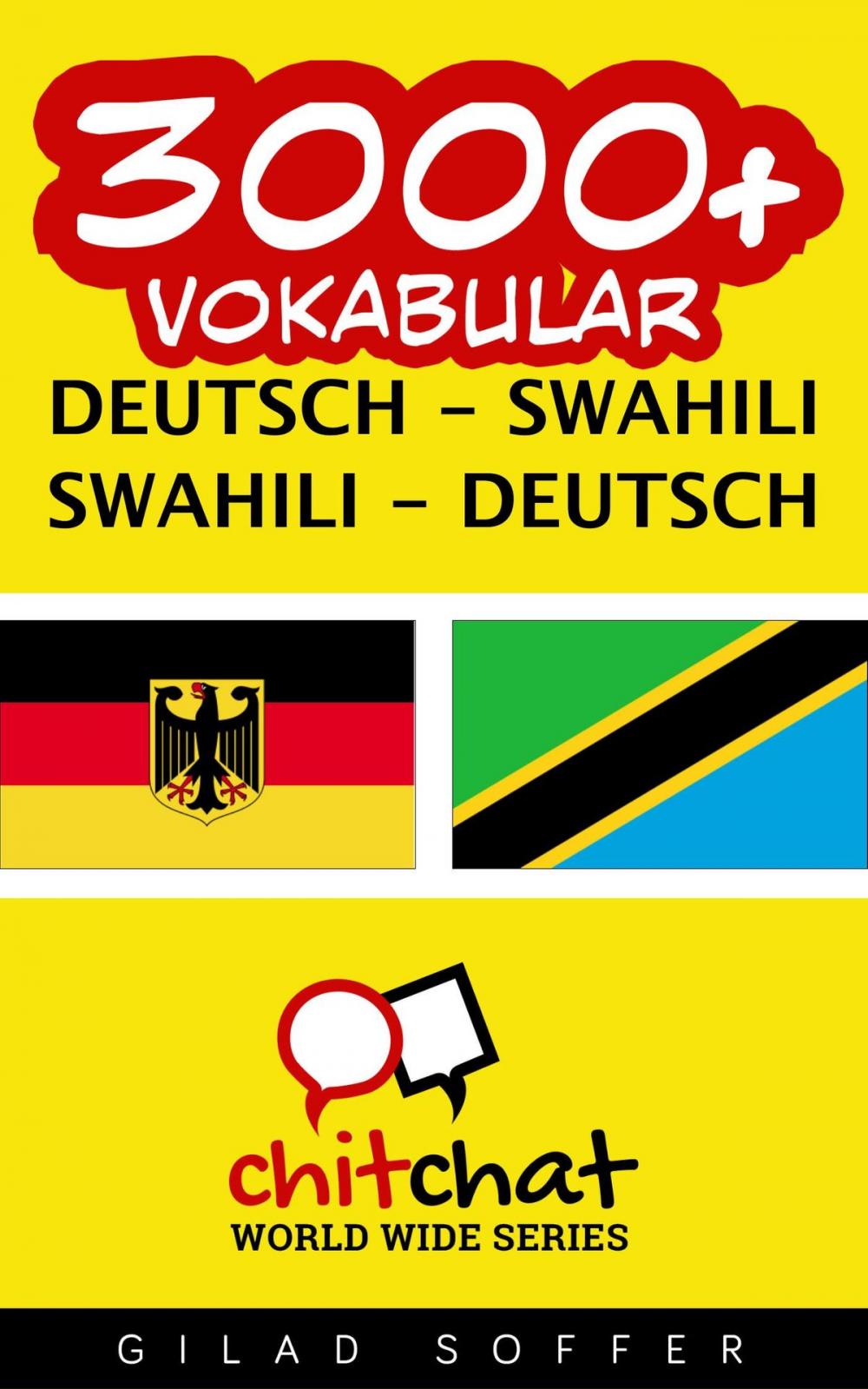 Big bigCover of 3000+ Vokabular Deutsch - Swahili