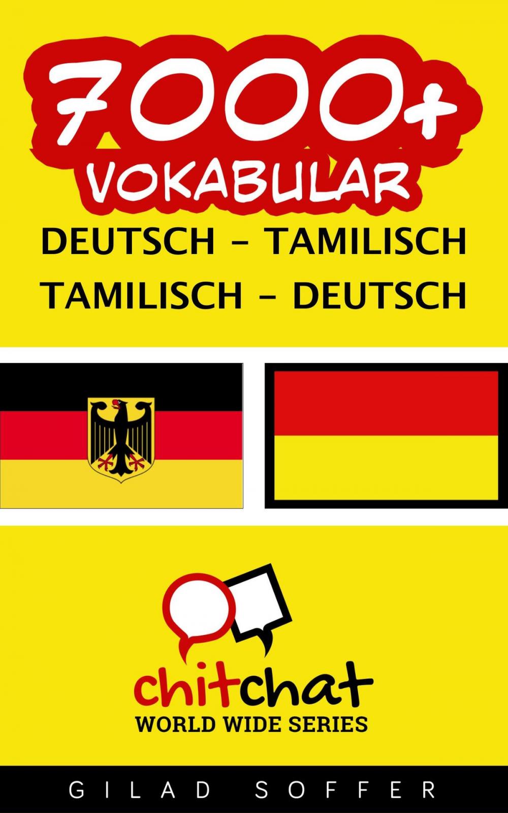 Big bigCover of 7000+ Vokabular Deutsch - Tamilisch