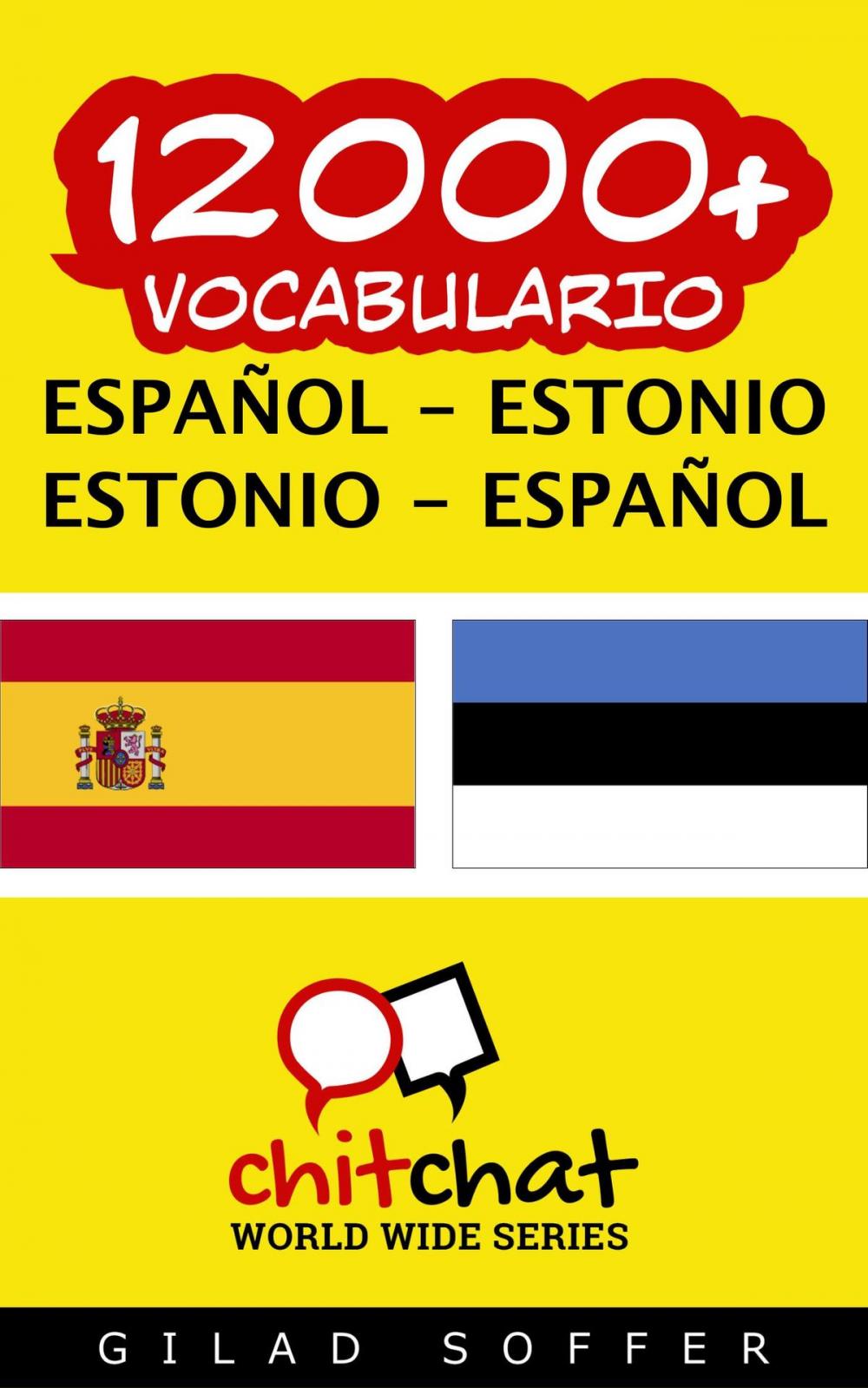 Big bigCover of 12000+ vocabulario español - estonio