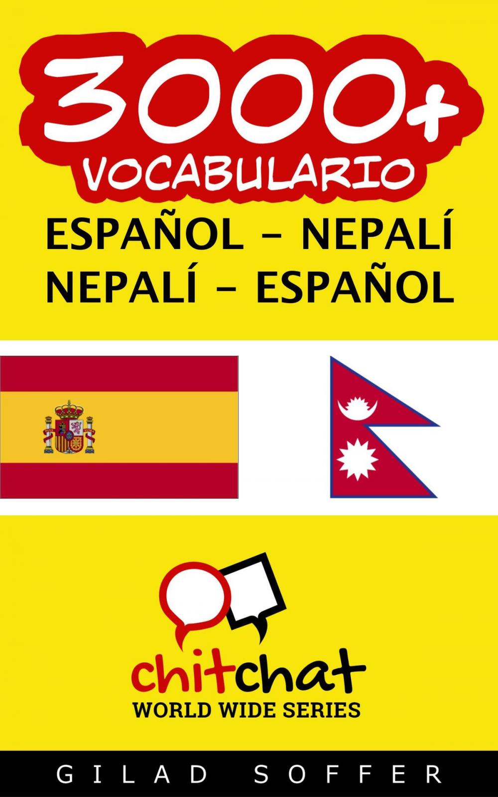 Big bigCover of 3000+ vocabulario español - nepalí