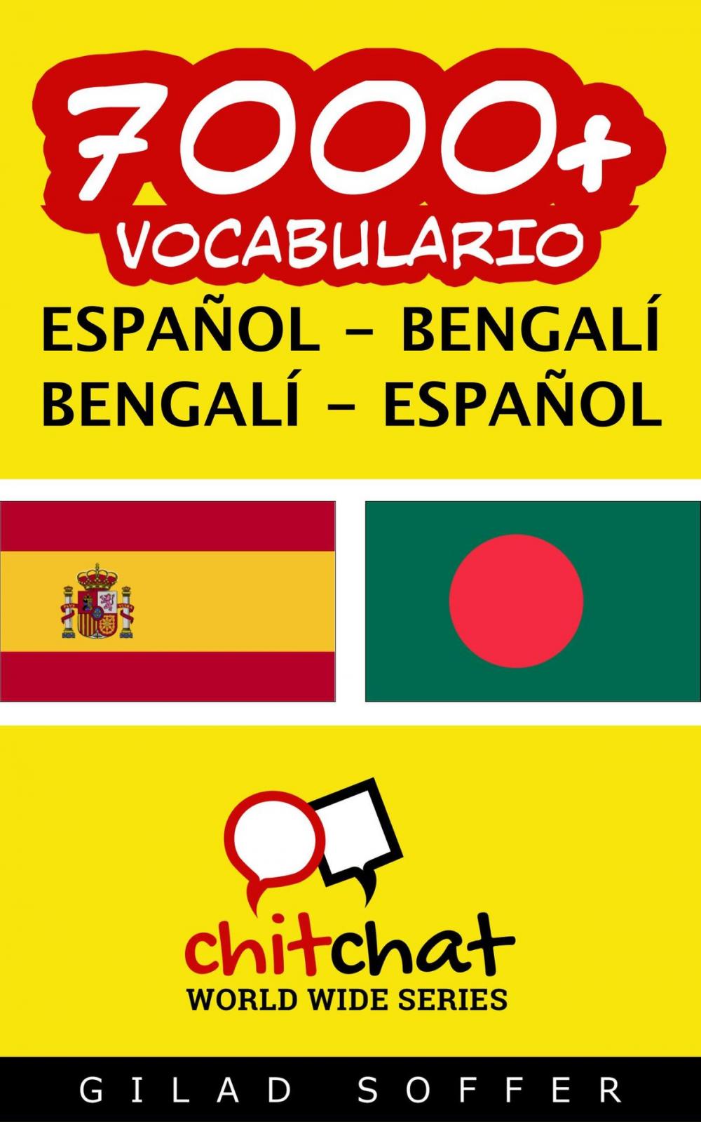 Big bigCover of 7000+ vocabulario español - bengalí