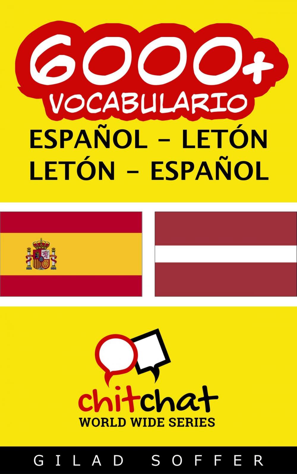 Big bigCover of 6000+ vocabulario español - letón