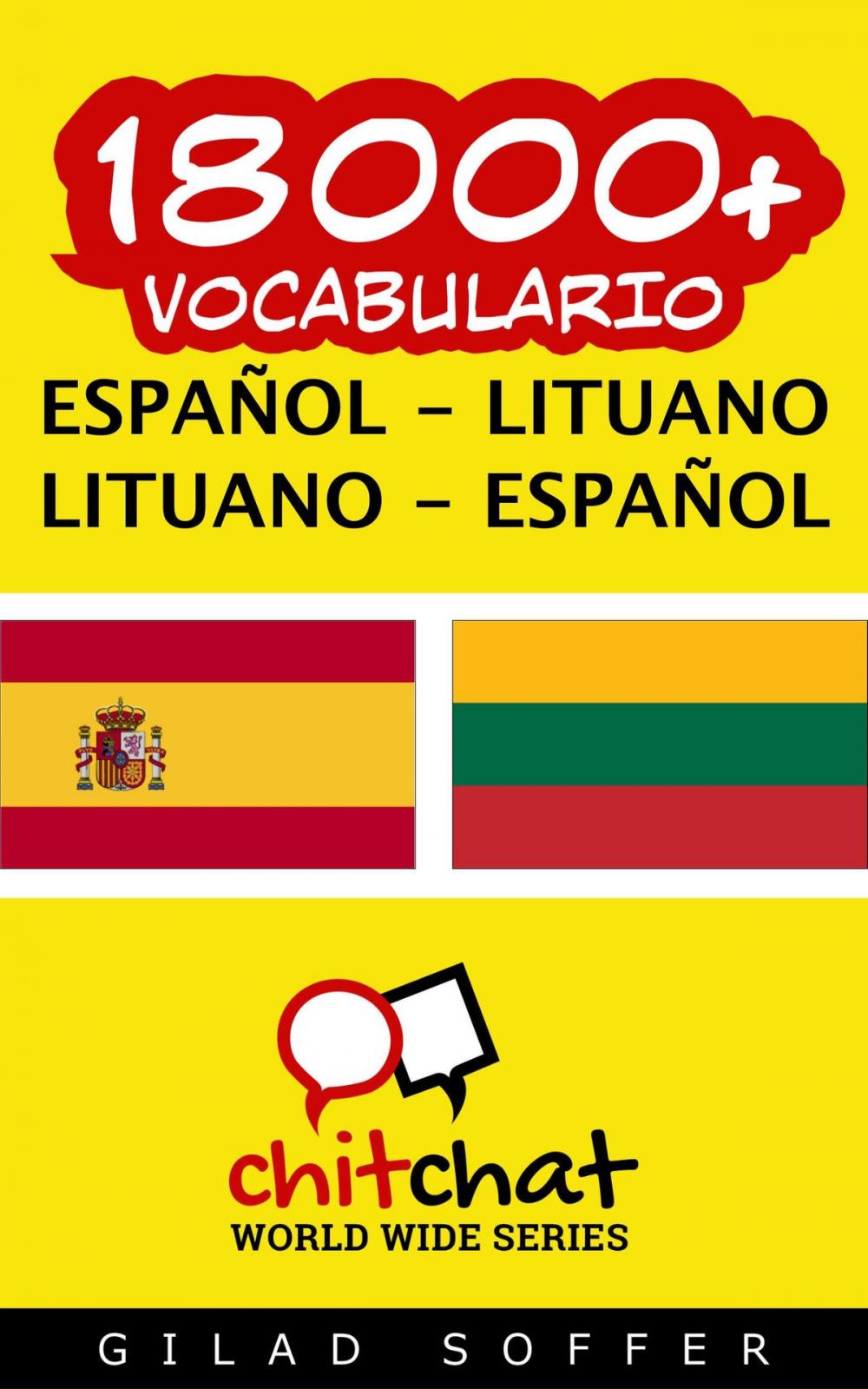 Big bigCover of 18000+ vocabulario español - lituano