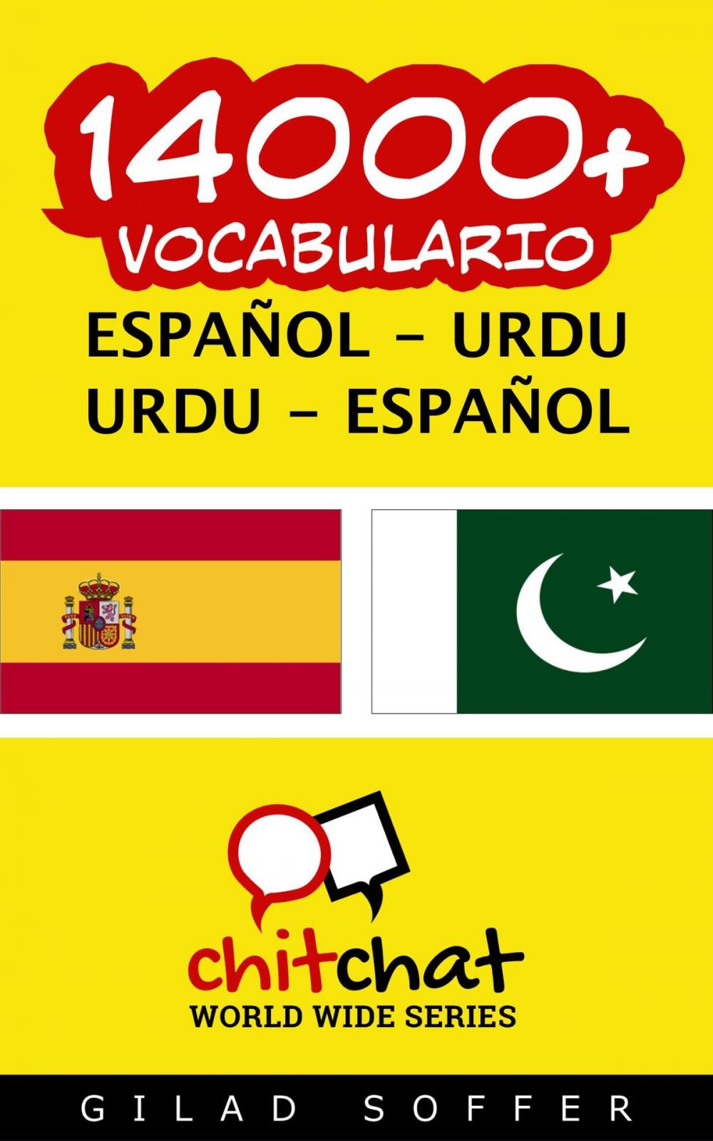 Big bigCover of 14000+ vocabulario español - Urdu