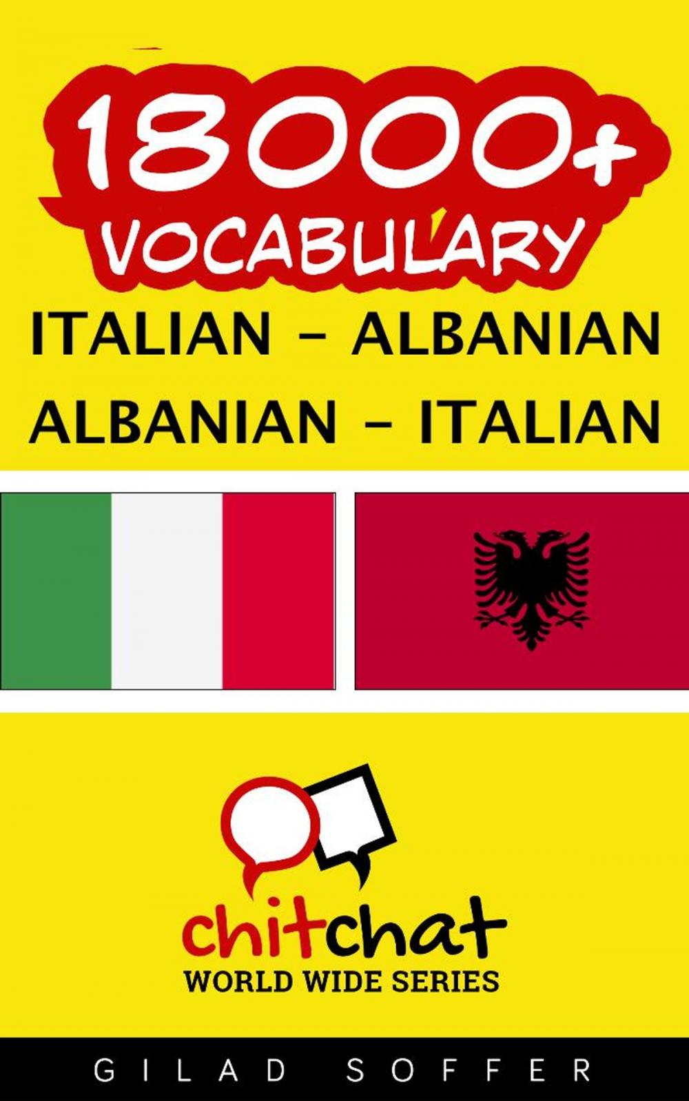 Big bigCover of 18000+ Vocabulary Italian - Albanian