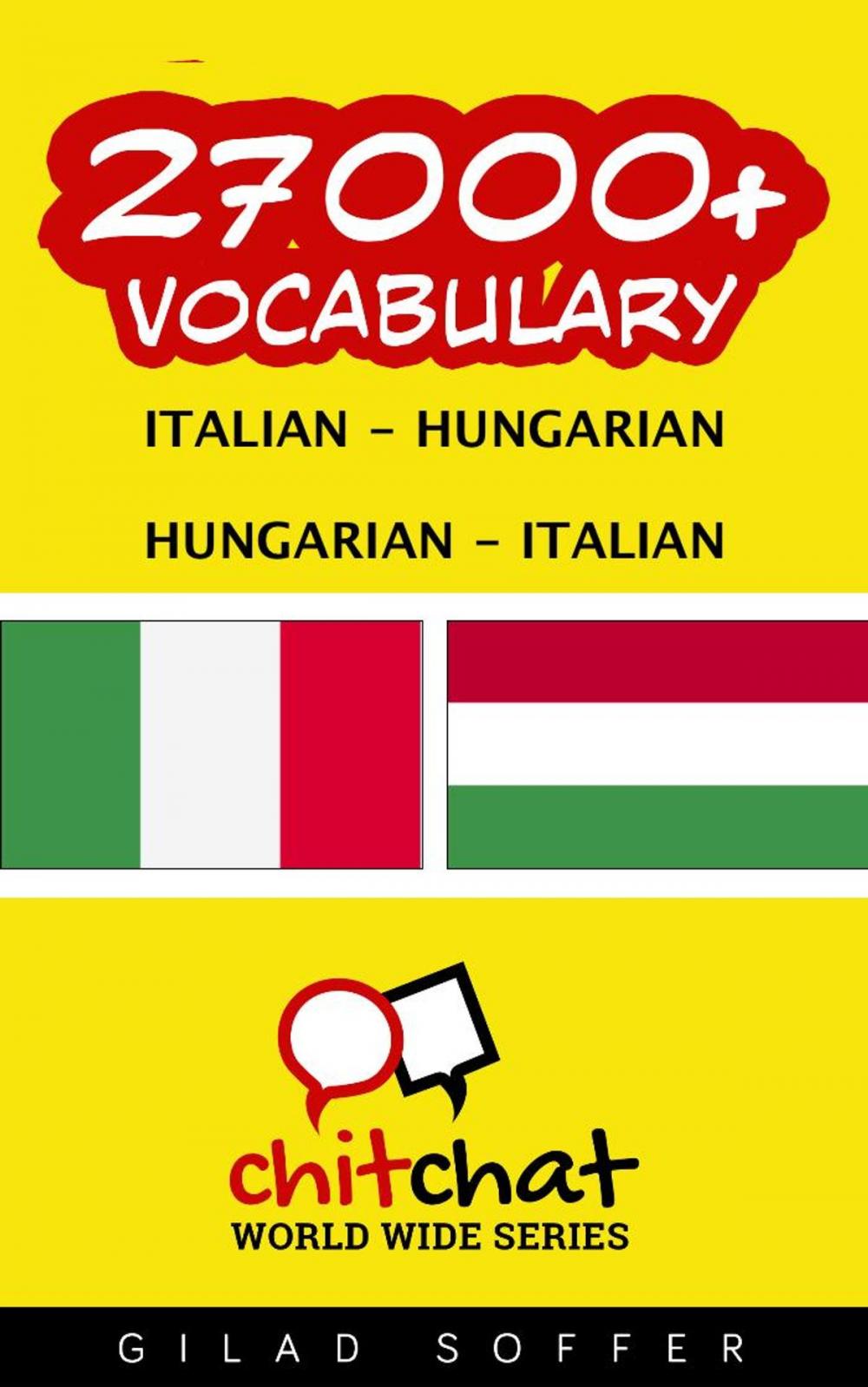 Big bigCover of 27000+ Vocabulary Italian - Hungarian