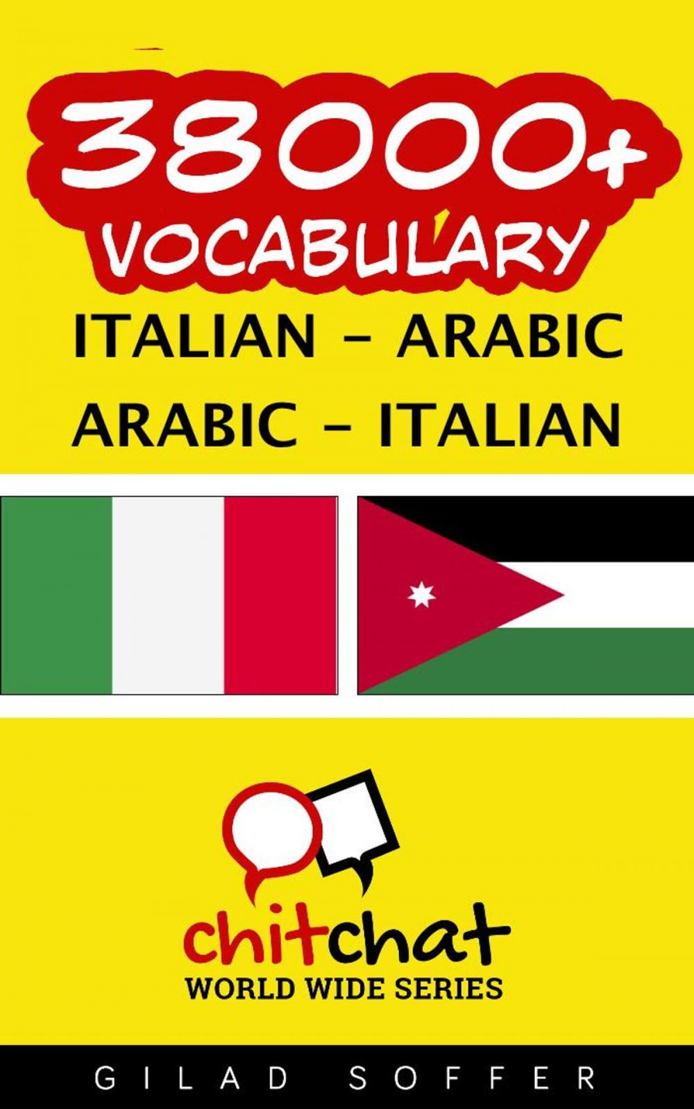 Big bigCover of 38000+ Vocabulary Italian - Arabic