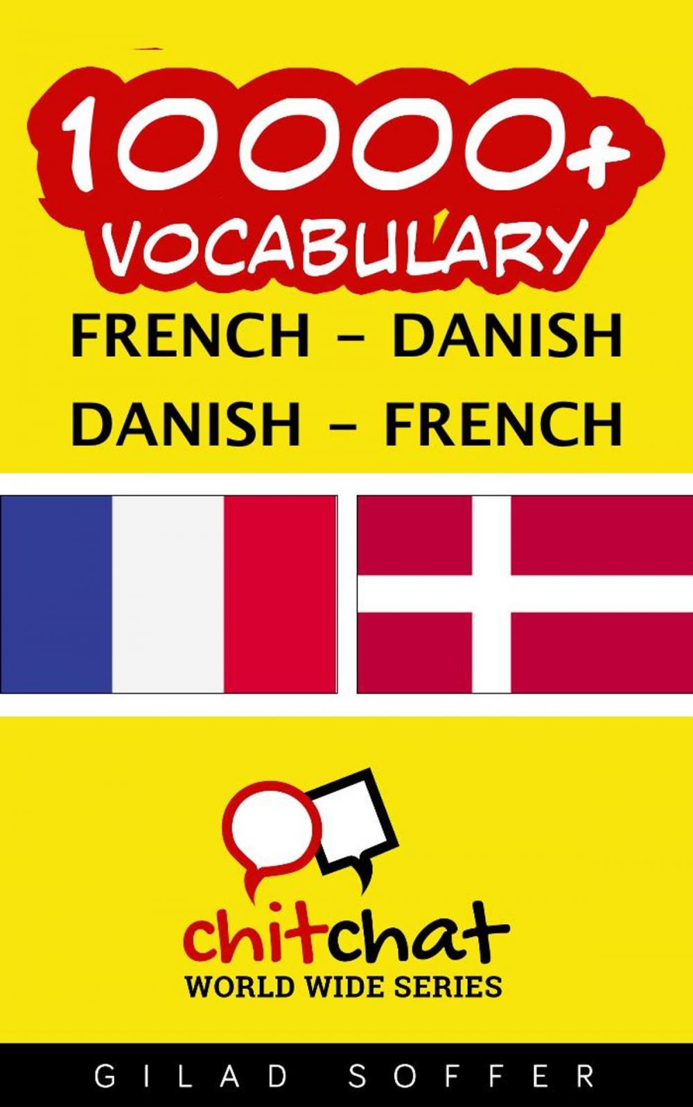 Big bigCover of 10000+ Vocabulary French - Danish