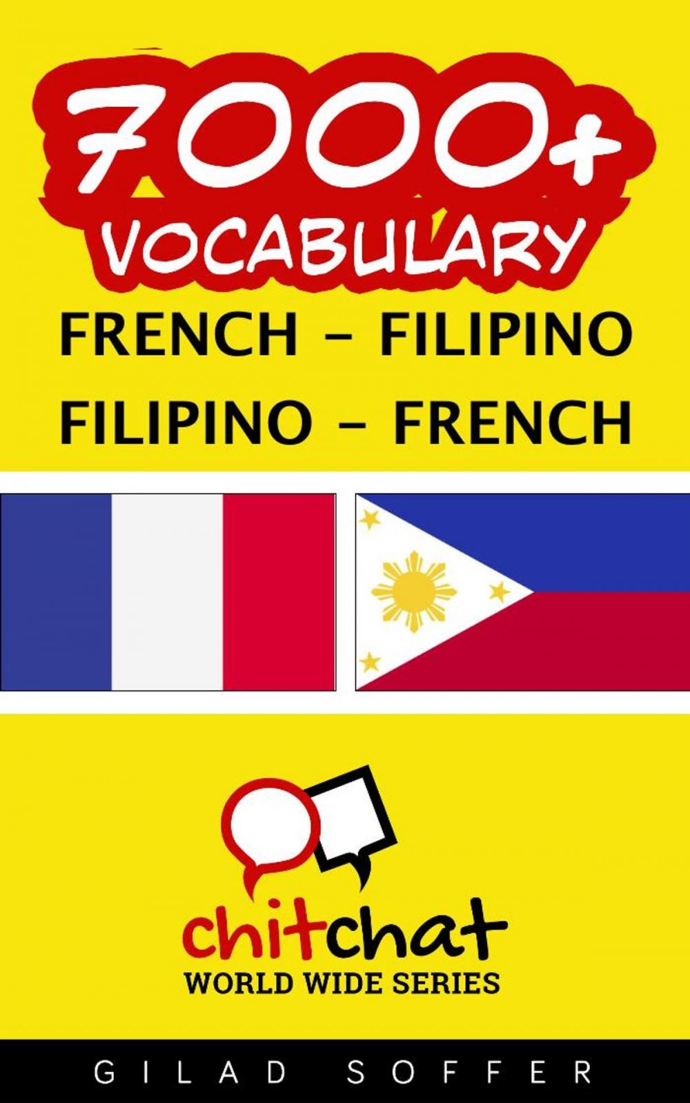 Big bigCover of 7000+ Vocabulary French - Filipino
