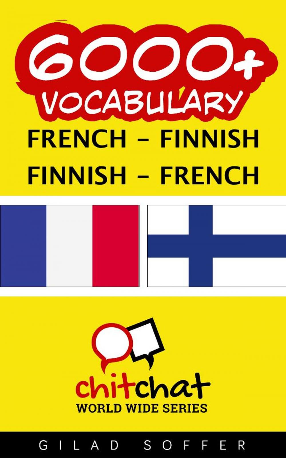 Big bigCover of 6000+ Vocabulary French - Finnish