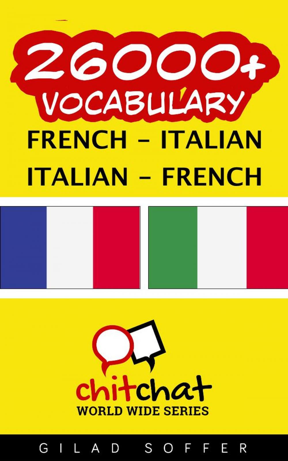 Big bigCover of 26000+ Vocabulary French - Italian