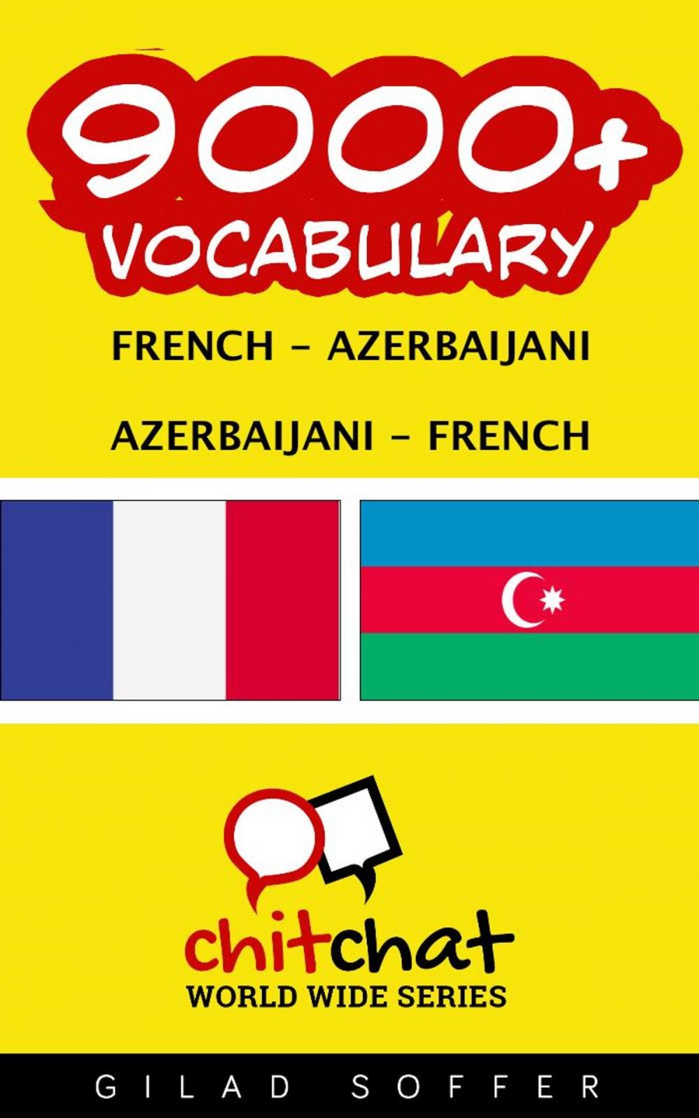 Big bigCover of 9000+ Vocabulary French - Azerbaijani