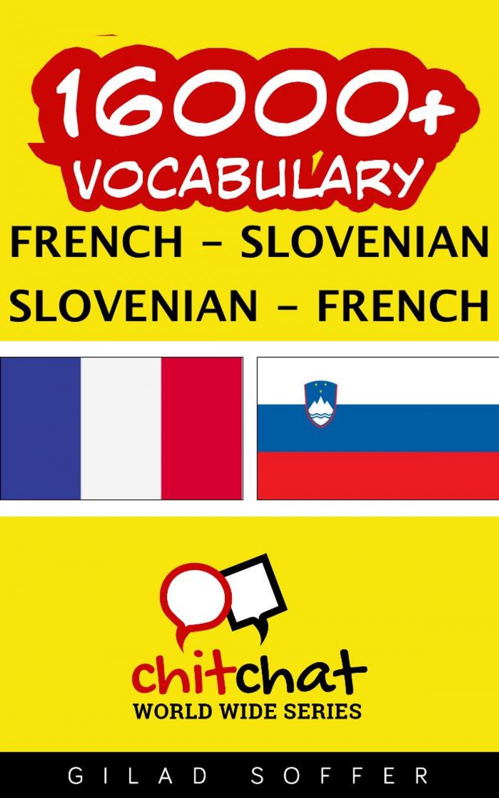 Big bigCover of 16000+ Vocabulary French - Slovenian