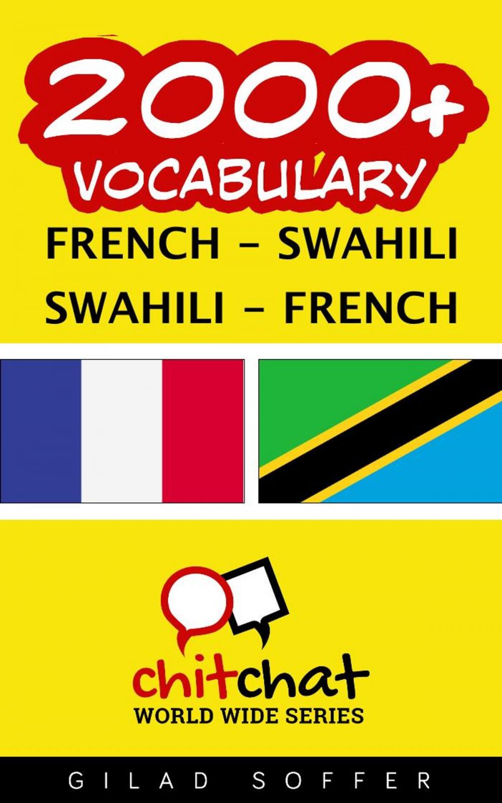 Big bigCover of 2000+ Vocabulary French - Swahili