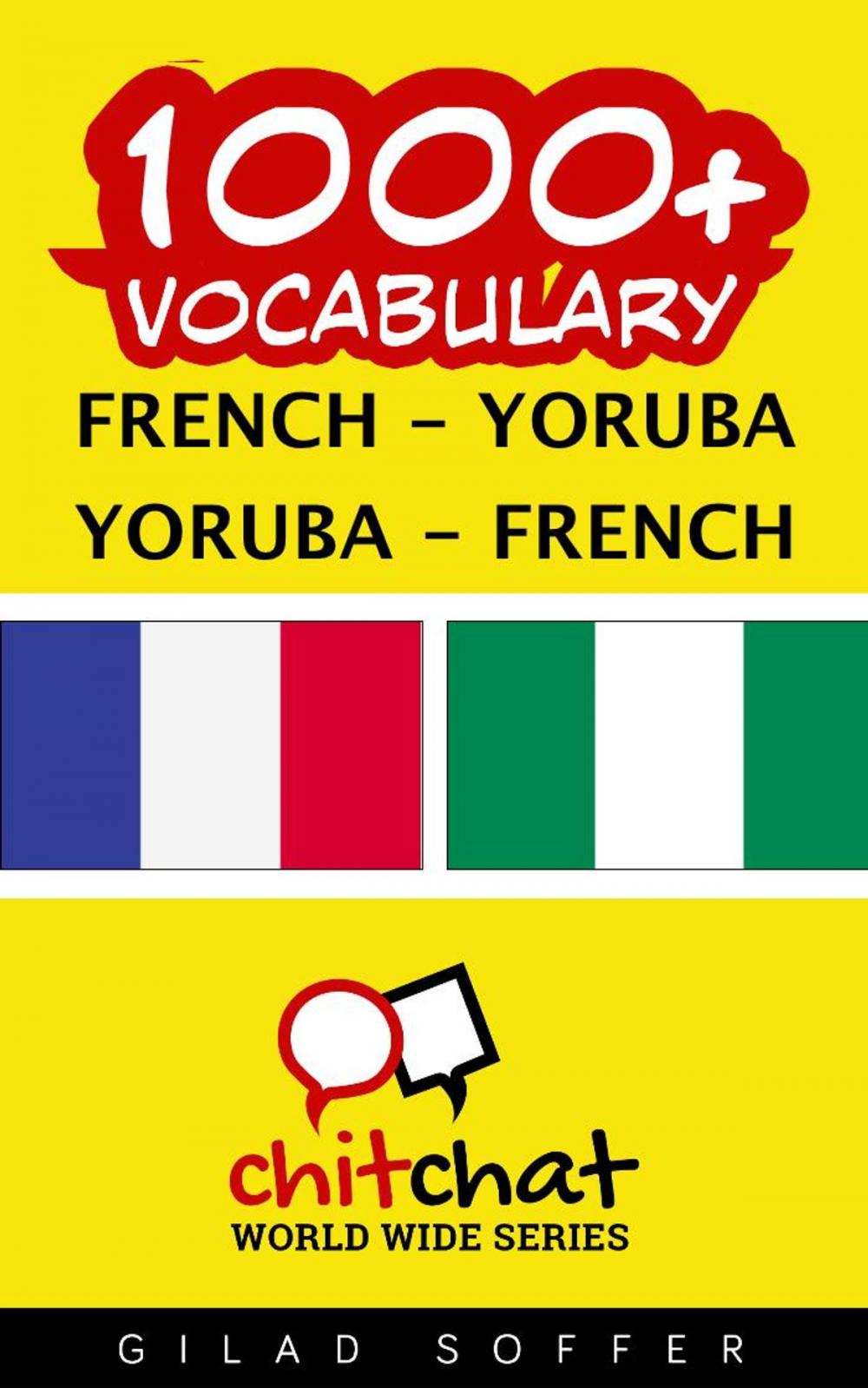 Big bigCover of 1000+ Vocabulary French - Yoruba