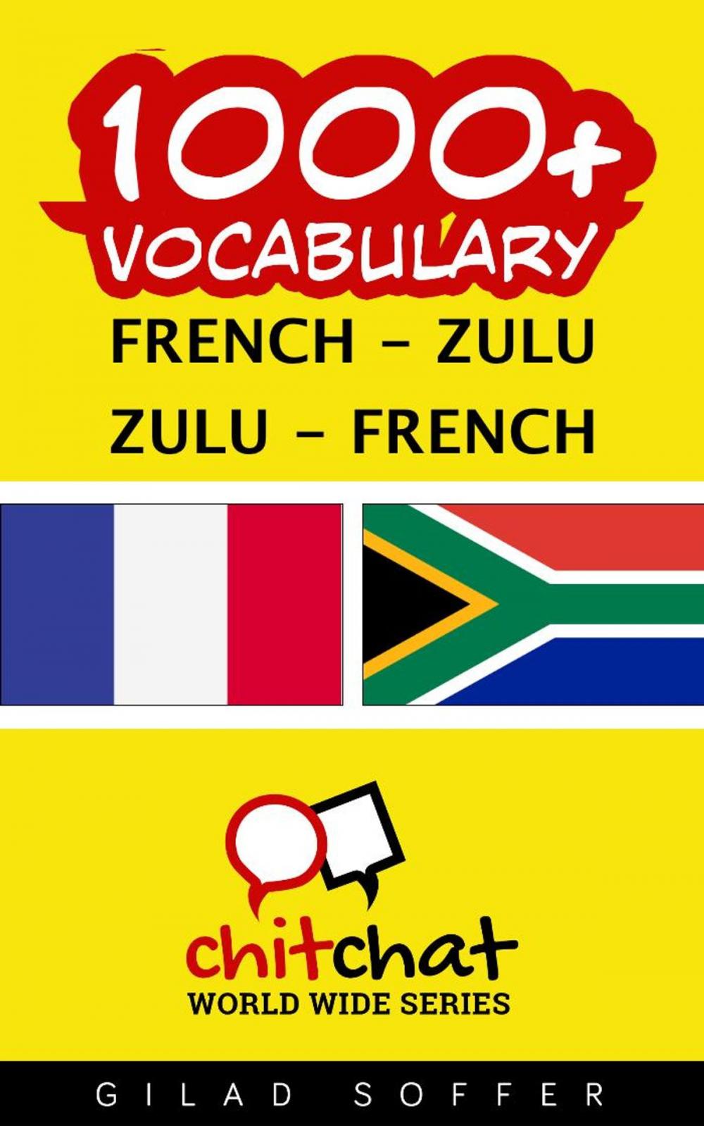 Big bigCover of 1000+ Vocabulary French - Zulu